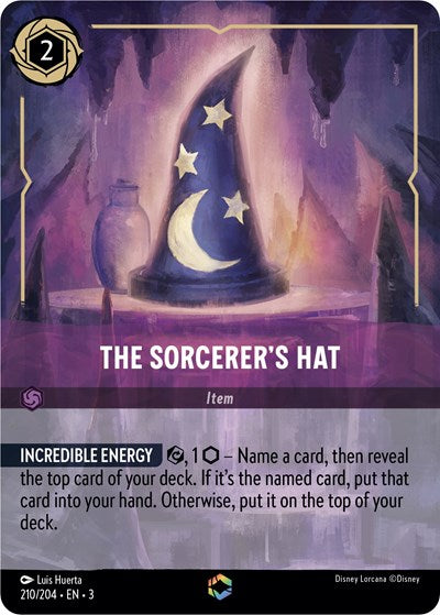 The Sorcerer's Hat (Alternate Art) (Into the Inklands) Near Mint Holofoil