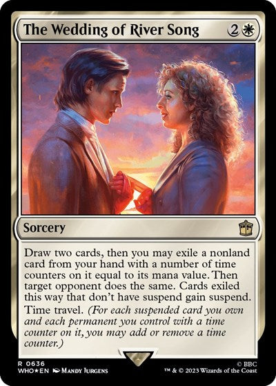 The Wedding of River Song (Surge Foil) (Universes Beyond: Doctor Who) Near Mint Foil