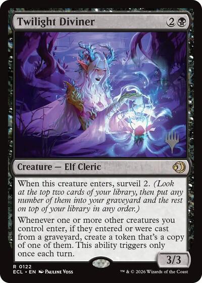 Twilight Diviner (Promo Pack: Lorwyn Eclipsed) Light Play