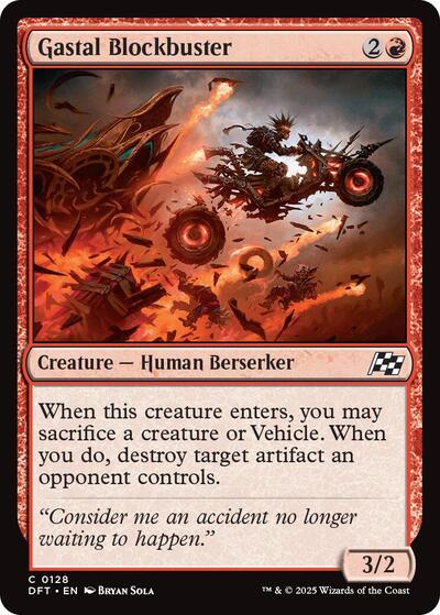 Gastal Blockbuster (Aetherdrift) Near Mint Foil