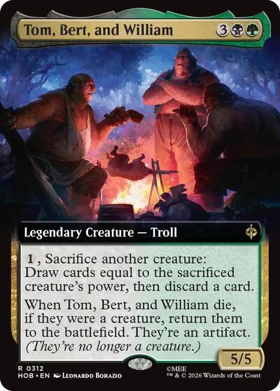 Tom  Bert  and William  Extended Art|3|0|0.00