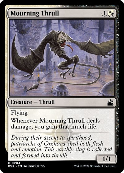 Mourning Thrull (Ravnica Remastered) Light Play Foil