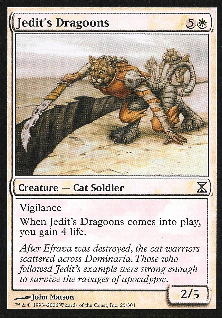 Jedit's Dragoons (Time Spiral) Light Play