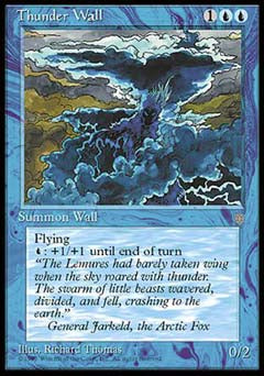 Thunder Wall (Ice Age) Medium Play
