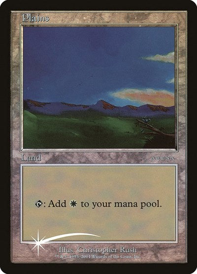 Plains (2001) (Promos: Arena) Light Play Foil