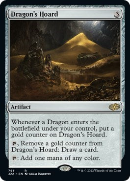 Dragon's Hoard (Jumpstart 2022) Light Play