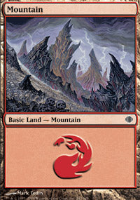 Mountain (242) (Shards of Alara) Medium Play