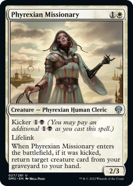 Phyrexian Missionary (Dominaria United) Medium Play Foil