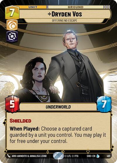 Dryden Vos Offering No Escape (Hyperspace) (Shadows of the Galaxy) Near Mint