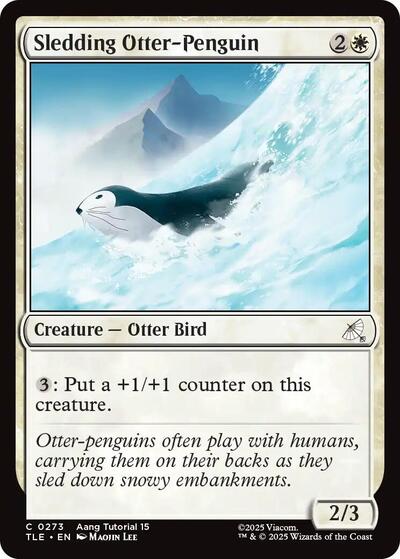 Sledding Otter Penguin  0273|4|0|0.00