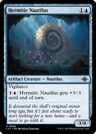 Hermitic Nautilus (The Lost Caverns of Ixalan) Near Mint