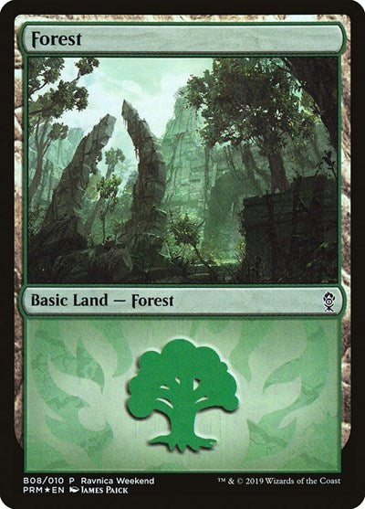 Forest - Gruul (B08) (Promos: Launch Party and Release Event) Light Play Foil