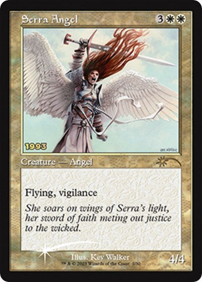 Serra Angel (Promos: 30th Anniversary Promos) Light Play Foil
