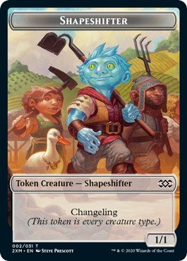 Shapeshifter Token (Double Masters) Near Mint