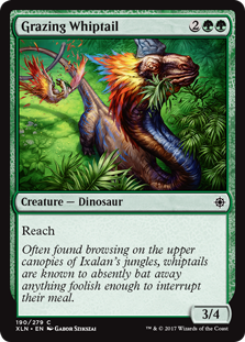 Grazing Whiptail (Ixalan) Light Play