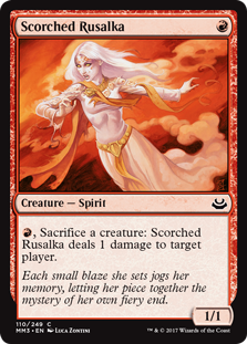 Scorched Rusalka (Modern Masters 2017) Light Play
