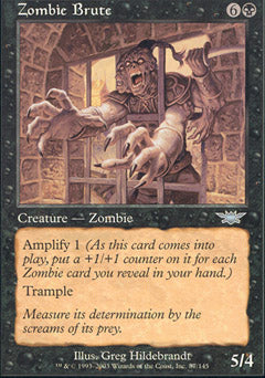 Zombie Brute (Legions) Light Play Foil