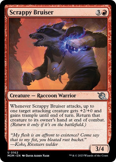 Scrappy Bruiser (March of the Machine) Near Mint Foil