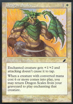 Dragon Scales (Scourge) Light Play Foil