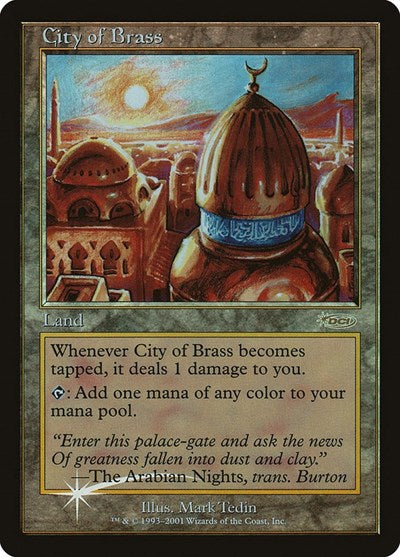 City of Brass (Promos: Junior Series) Medium Play Foil