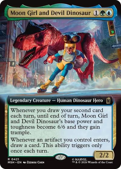 Moon Girl and Devil Dinosaur (Extended Art) (Marvel Super Heroes) Near Mint