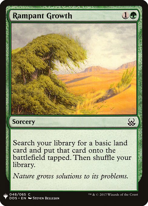Rampant Growth (Mystery Booster) Near Mint