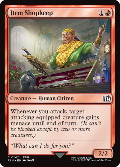 Item Shopkeep (Universes Beyond: FINAL FANTASY) Light Play Foil