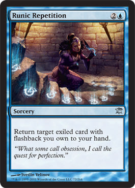 Runic Repetition (Innistrad) Light Play Foil
