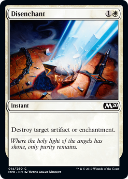 Disenchant (Magic 2020 Core Set) Light Play