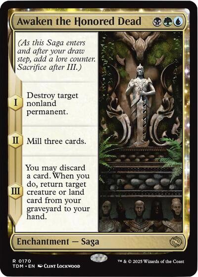 Awaken the Honored Dead (Tarkir: Dragonstorm) Near Mint