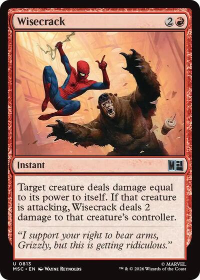 Wisecrack (Commander: Marvel Super Heroes) Near Mint