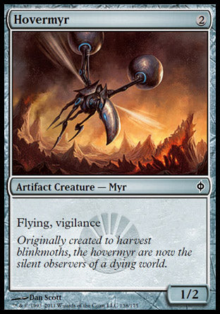 Hovermyr (New Phyrexia) Light Play Foil