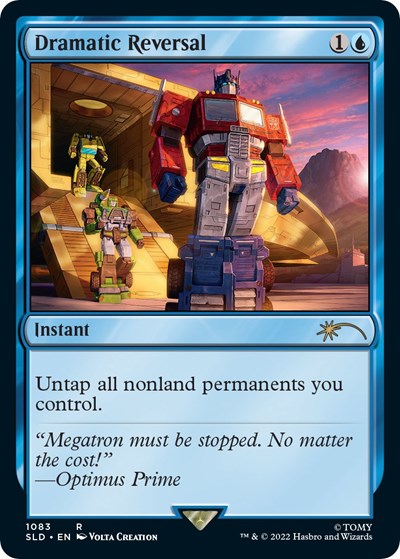 Dramatic Reversal (Secret Lair) Light Play Foil