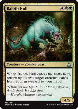 Baloth Null (Oath of the Gatewatch) Medium Play Foil