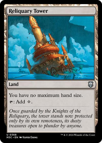 Reliquary Tower (Commander: Modern Horizons 3) Medium Play