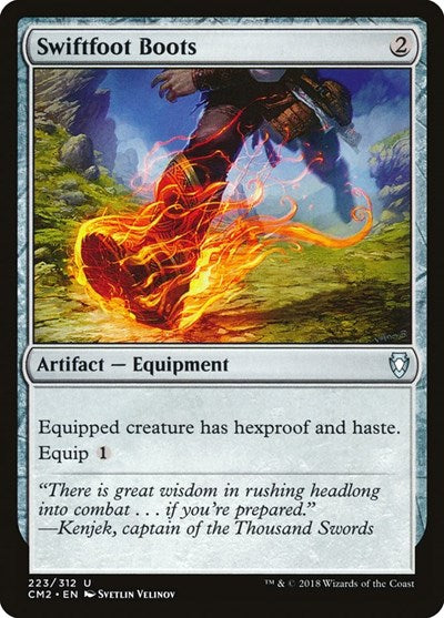 Swiftfoot Boots (Commander Anthology Volume II) Light Play