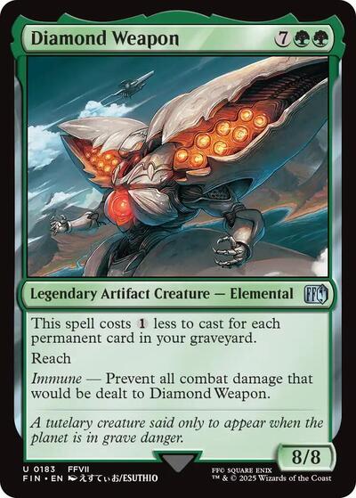 Diamond Weapon (Universes Beyond: FINAL FANTASY) Near Mint Foil