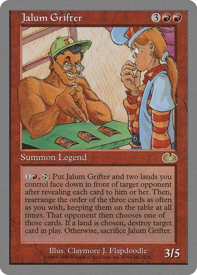 Jalum Grifter|1|0|0.00