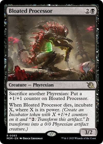 Bloated Processor (Promo Pack: March of the Machine) Light Play Foil