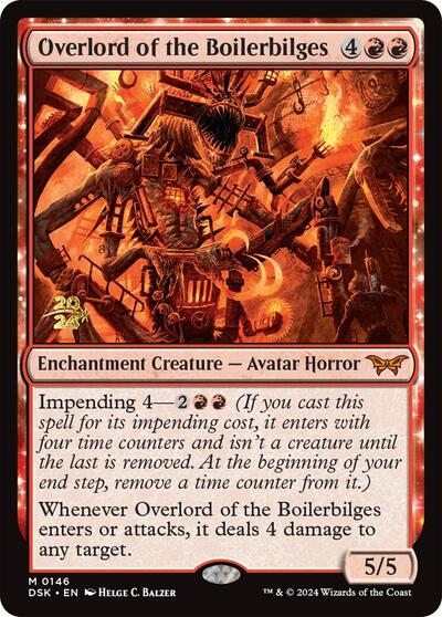 Overlord of the Boilerbilges (Promos: Prerelease Cards) Light Play Foil