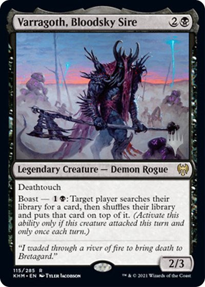 Varragoth, Bloodsky Sire (Promo Pack: Kaldheim) Light Play