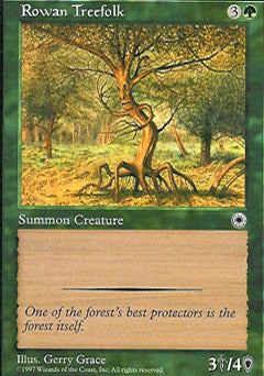 Rowan Treefolk (Portal) Near Mint