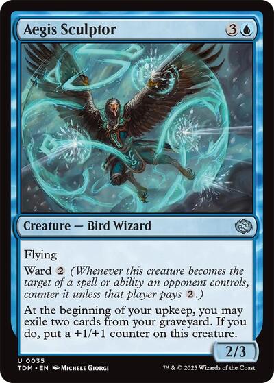 Aegis Sculptor (Tarkir: Dragonstorm) Near Mint Foil
