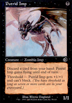 Putrid Imp (Torment) Light Play Foil