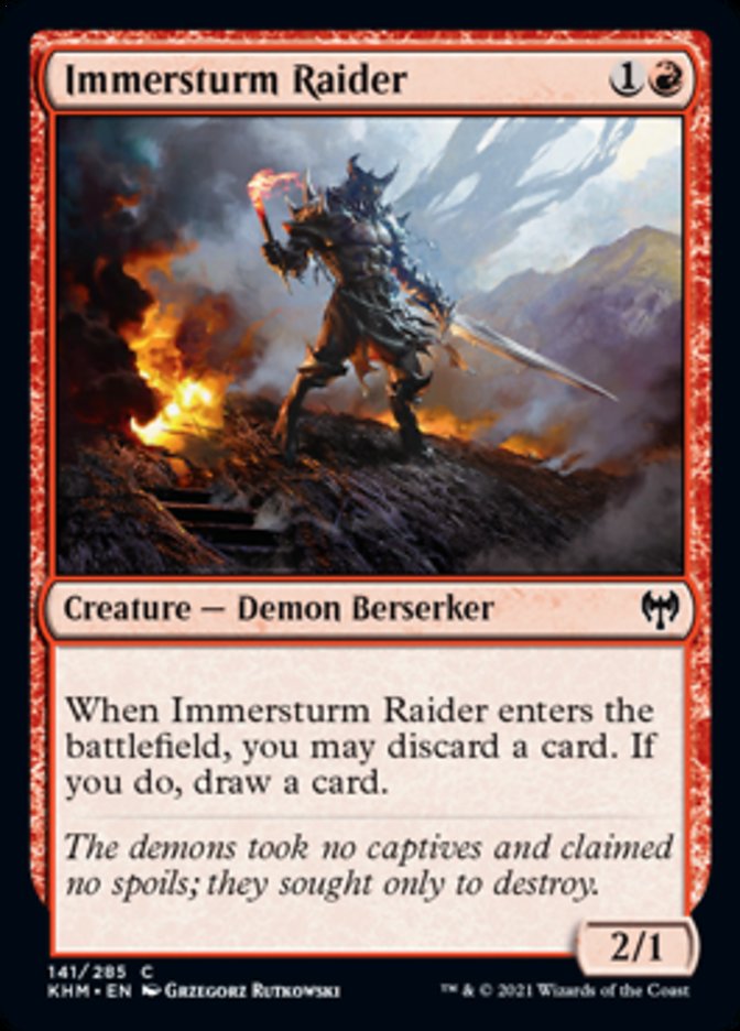 Immersturm Raider (Kaldheim) Near Mint Foil