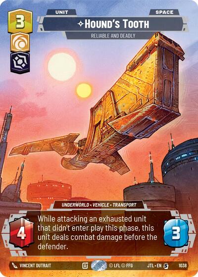 Hound's Tooth Reliable and Deadly (Prestige) (Jump to Lightspeed) Near Mint