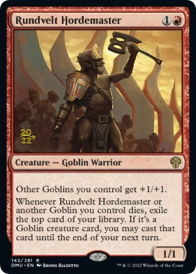 Rundvelt Hordemaster (Promos: Prerelease Cards) Light Play Foil