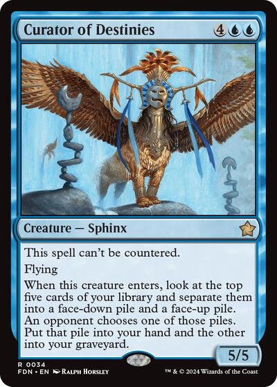 Curator of Destinies (Foundations) Medium Play