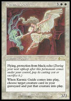 Karmic Guide (Urza's Legacy) Medium Play Foil