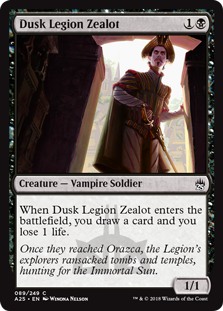 Dusk Legion Zealot (Masters 25) Near Mint Foil